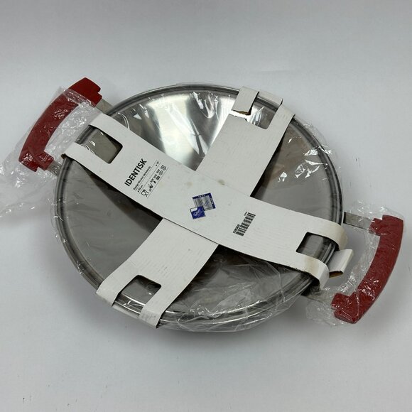 IKEA IDENTISK Nonstick Wok with Lid 32cm (13") Aluminum — New & Sealed - Picture 8 of 15